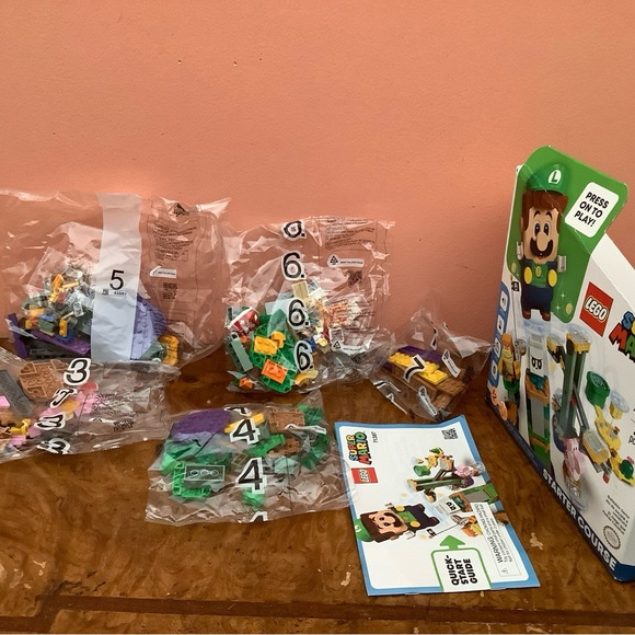 Lego Super Mario 71387 Adventures with Luigi, Missing Luigi 5 Sealed Bags 3 To 7 - Picture 3 of 15